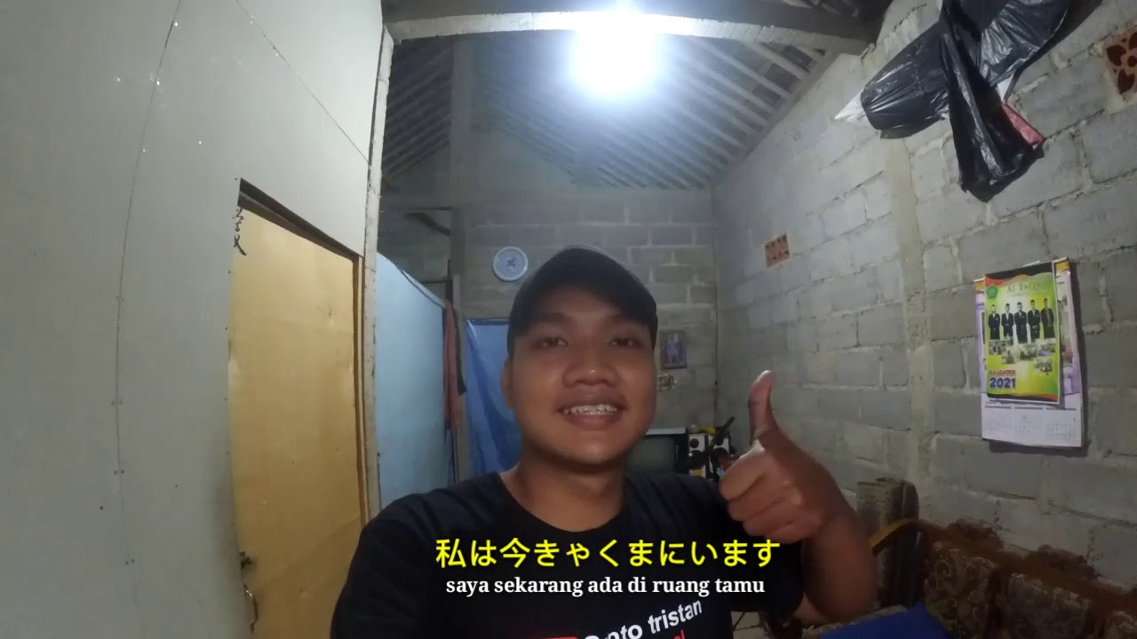 VLOG1.TUGAS BAHASA JEPANG (私の家) || SANTO TRISTAN