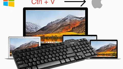 Windows keyboard on Mac OS : map Copy, Paste and Cut keyboard shortcuts