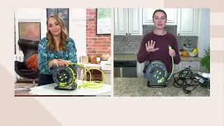Masterplug 50 Extension Cord Reel With 4 Sockets And 2 Usb Ports On Qvc