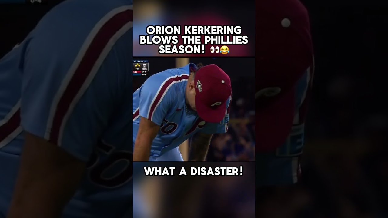 The Phillies Season RUINED by Kerkering’s ERROR! 👀😂 