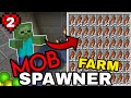 I Built the BEST Mob Spawner Farm in Hardcore Minecraft..