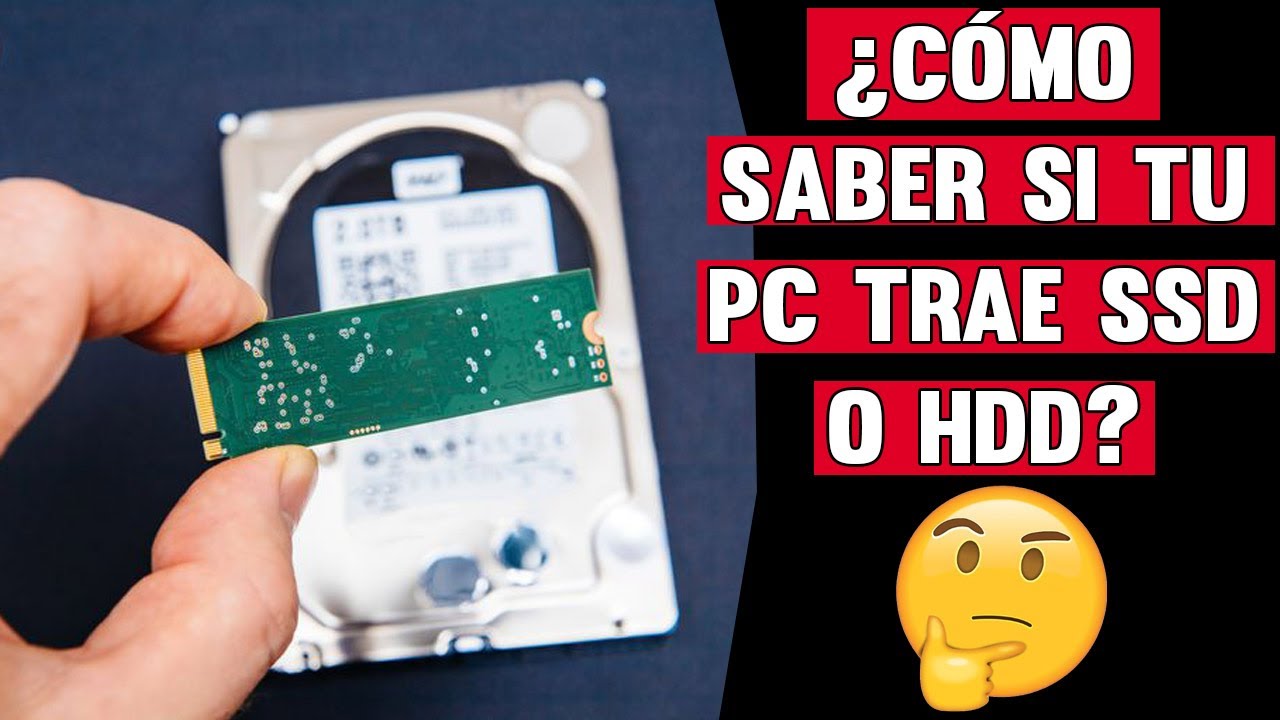 ¿Cómo ver si tengo un SSD o un HDD en mi PC? ¿Tengo un HDD o un SDD