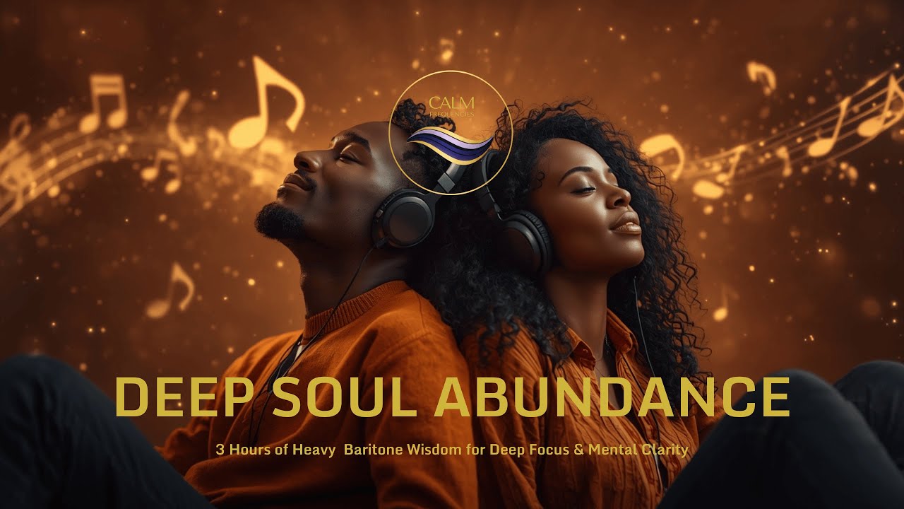 Deep Soul Abundance – 3 Hours of Heavy Baritone Wisdom for Deep Focus & Mental Clarity