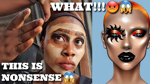 I WENT TO THE WORST MAKEUP ARTIST IN IBADAN SHE LIED TO ME 🥺😱