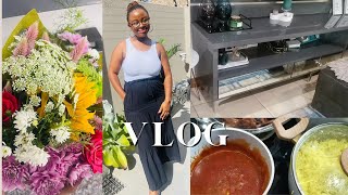 VLOG: FEW DAYS IN THE LIFE || HOME UPDATES, TV WALL UNIT UPGRADE || COOK WITH ME|| ZIM YOUTUBER