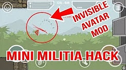 How to be invisible in minimilitia | make invisible avatar mode apk, Mini Militia Invisible | Avatar + Guns Invisible Amazing | How to Get Invisible, How to download mini militia invisible mod, How to install mini militia invisible hack, How to be invisible in mini militia | make invisible avatar mod apk !! by// Technical Sedhai