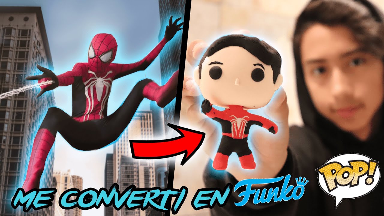 HICE UN FUNKO POP CON MI TRAJE DE SPIDERMAN/ I DID A FUNKO POP WITH MY SPIDERMAN SUIT - IVANSPIDEY