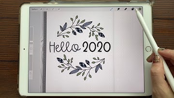 Customizing Bullet Journal Inserts using Procreate