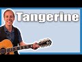 Led Zeppelin Tangerine Guitar Lesson + Tutorial + TABS