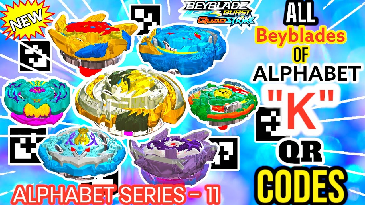 BOLT SPRYZEN S8 + ALL 13 UPDATE QR CODES #beyblade #beybladeburstapp #, beyblade  burst app scan