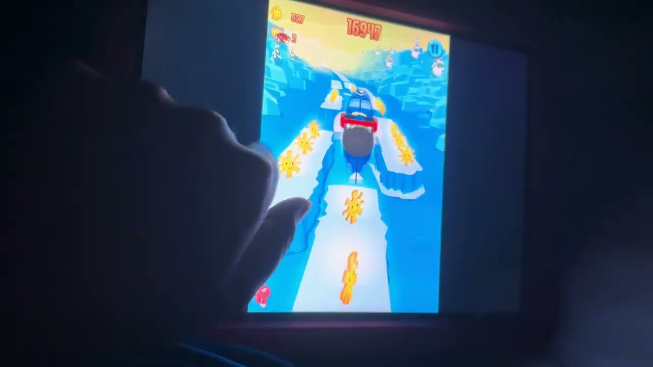 I am playing Tag with Ryan the game probably awesome 😎 