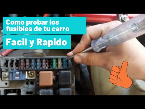 Video: Cómo comprobar los fusibles (con imágenes)