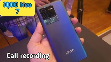 Call Recording Setting In Iqoo Neo 7, Auto Call Recording Problem Solve In Iqoo Neo 7