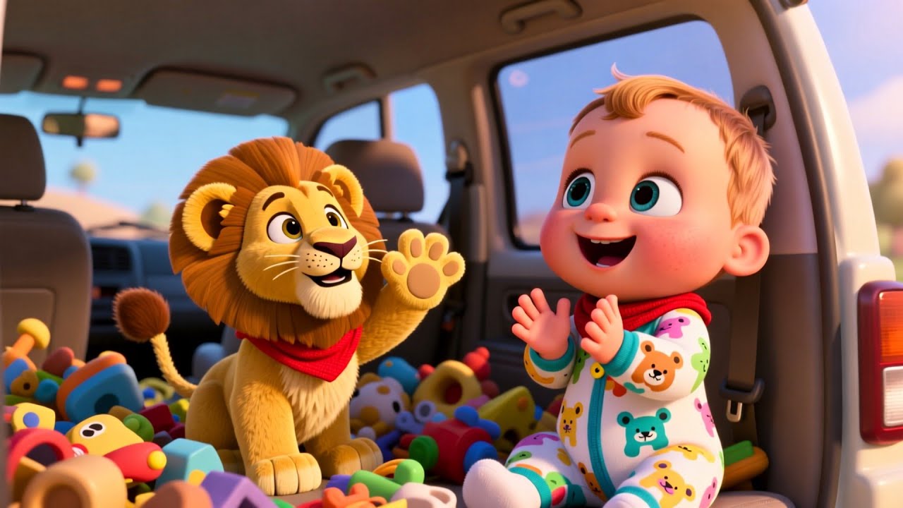 Baby Van Adventure 🚐🎶 | Fun Learning Song for Kids | Preschool Educational Video