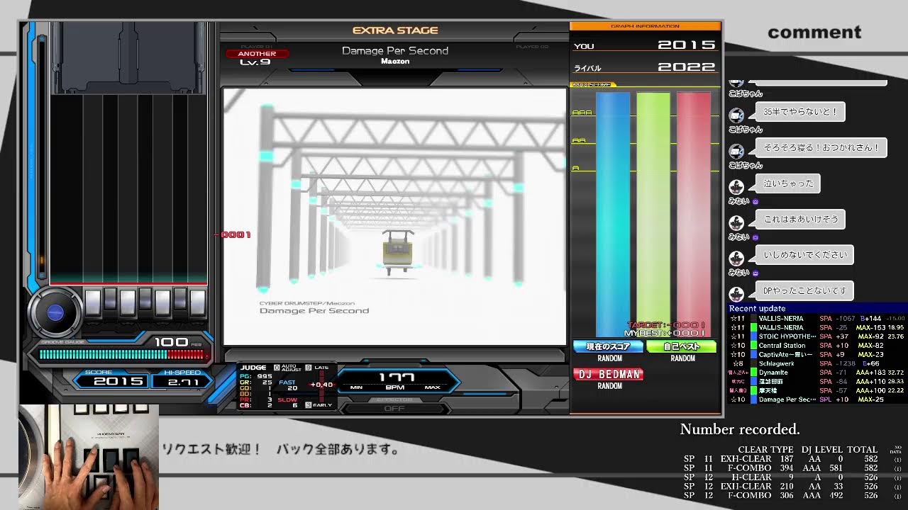 Beatmania IIDX INFINITAS 配信 夜活