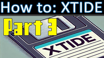 Wait what?! XTIDE from a simple floppy disk?