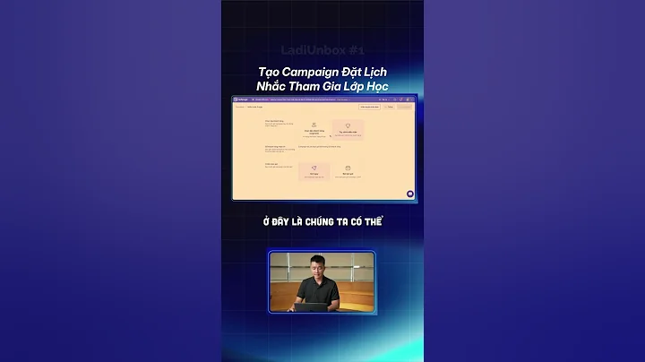 Tạo Campaign Đặt Lịch Nhắc Tham Gia Lớp Học  #ladipage #landingpage #automation
