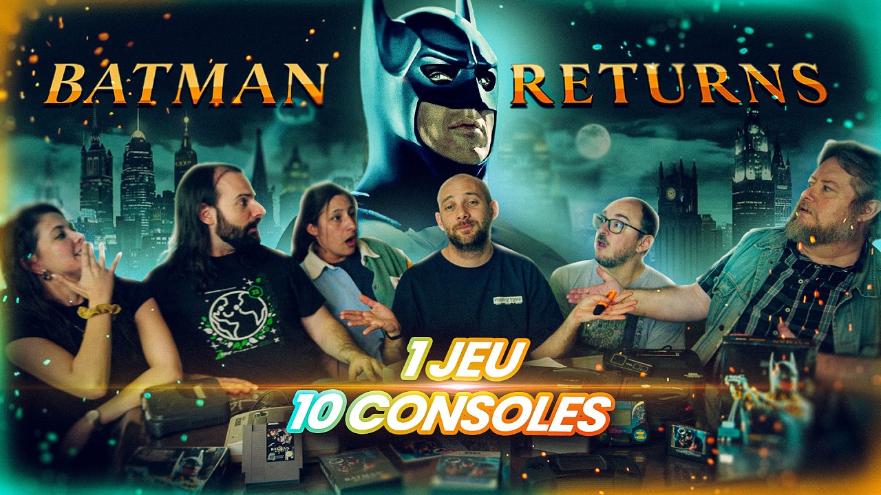 Batman Returns - 1 jeu, 10 consoles !