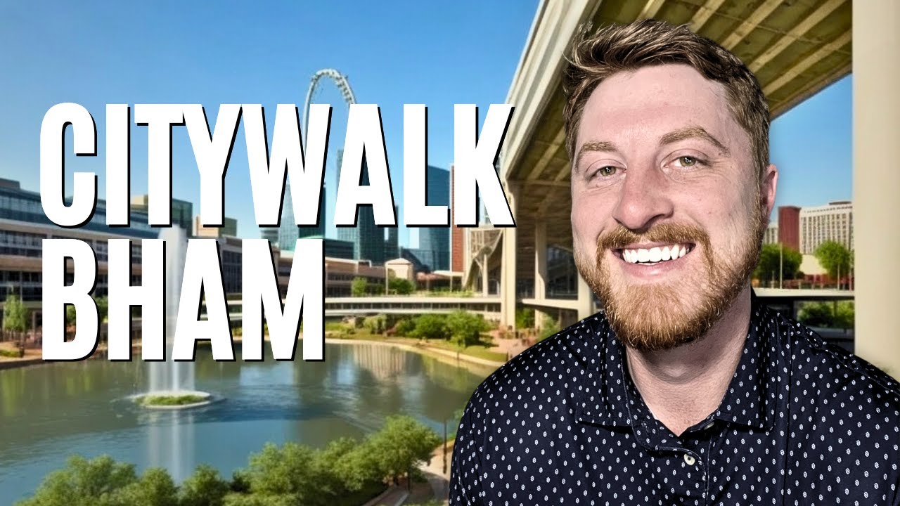 Walking Tour of Uptown & CityWalk in Birmingham Alabama YouTube