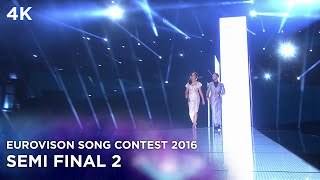 Eurovision Song Contest 2016 - Semi Final 2 - Full Show - 4K50 Best Quality