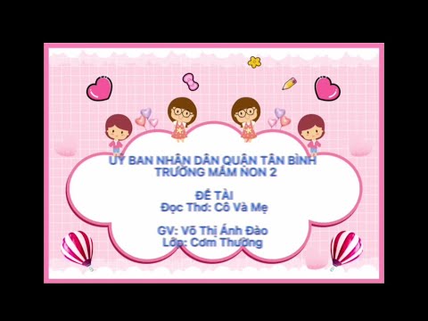 Cô Đào - Cơm thường 2 - Đọc thơ Cô và mẹ