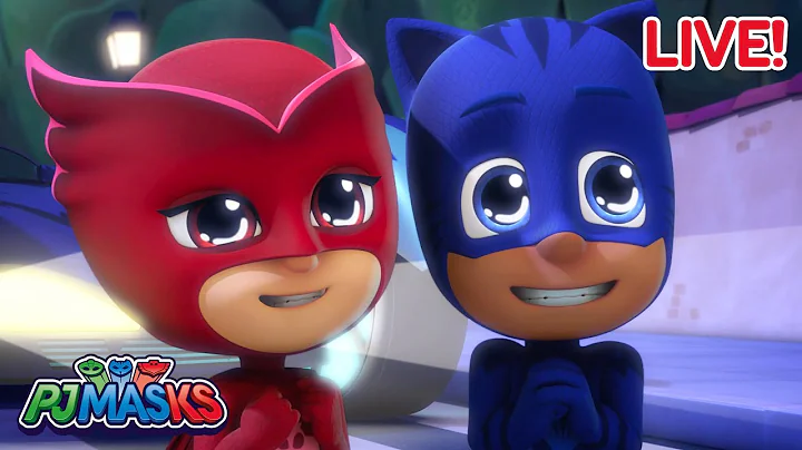 🔴 LIVE! PJ Masks Full Episodes 🔴 | Owlette in the sky! + More superhero cartoons | #live