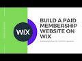 How To Build A Paid Membership Website in Wix | Answering Viewer Wix Paid Plans Questions