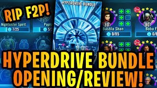 Hypderdrive Bundle Opening Review + Effect on a Brand New Account vs F2P Account! Should You Buy It?