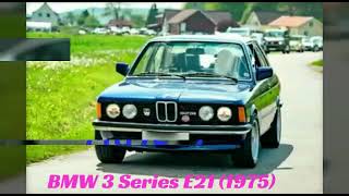 BMW 3 Series Evolution (1975-2018)