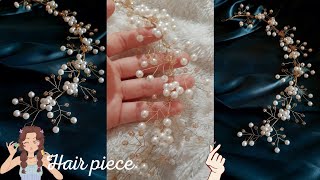 طريقة عمل هير بيس  hair  piece  بطريقة سهلة وبسيطة