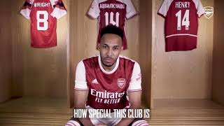 This is where I belong(Arsenal) said Aubameyang