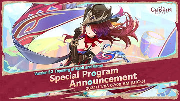 Genshin Impact Version 5.2 Special Program /LIVE #GenshinImpact #NewVersion #SpecialProgram
