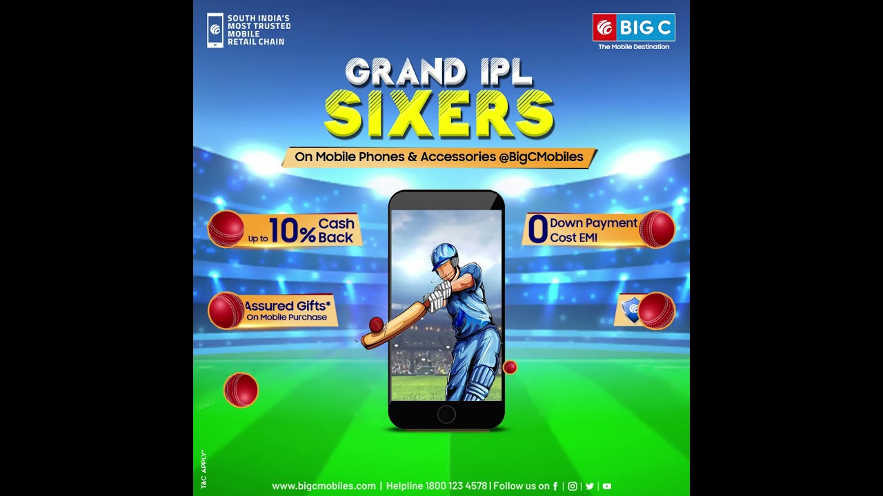 IPL offers on mobiles & accessories | BigCMobiles