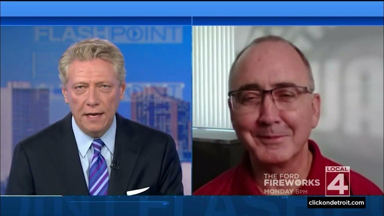UAW President Shawn Fain on WDIV Flashpoint 6/25/23 YouTube