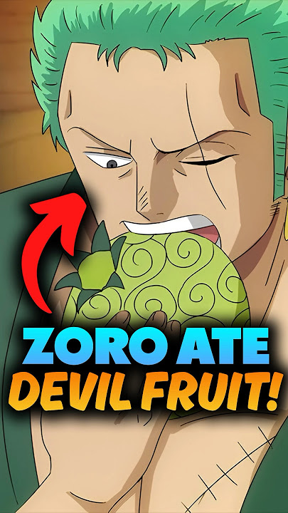 Top 3 Best Devil fruits for Zoro! One Piece Explained #onepiece #shorts