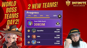 World Boss (Puppet) my main Day2 - Infinite Magicraid