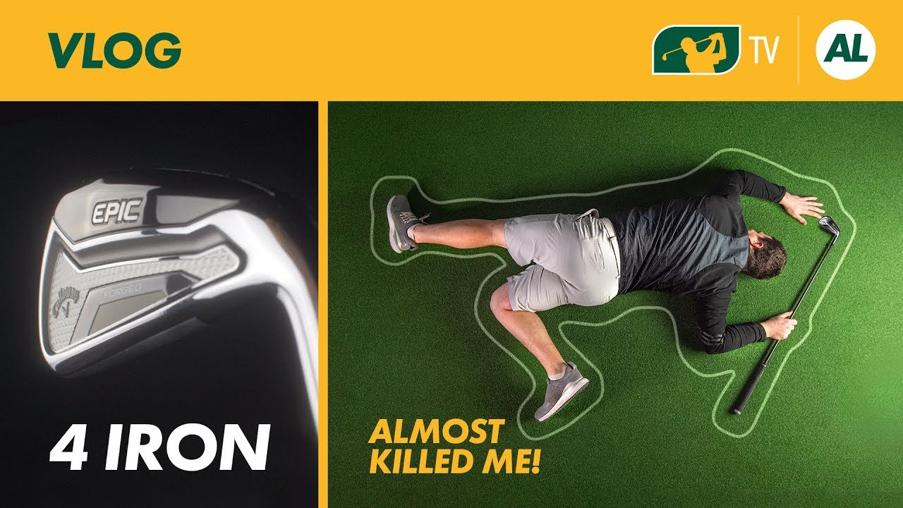 HOW FAR DOES A CALLAWAY EPIC FORGED 4 IRON GO?!