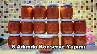 Domates Konservesi Nasıl Yapılır? | Pratik Tarifler Günlüğü #2