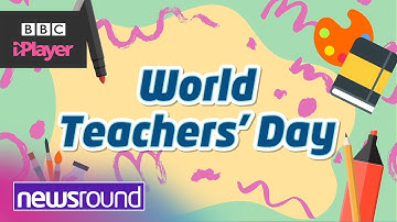 Messages of thanks to teachers on World Teachers