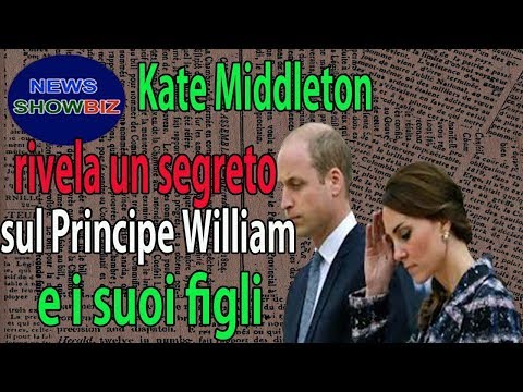 Video: Kate Middleton rivela la sua fotografia preferita di Prince George