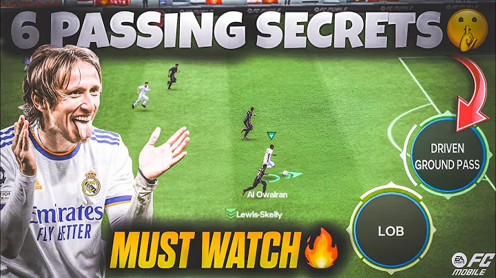 6 PASSING SECRETS in FC Mobile That PROs Don’t Want You to Know 😱🔥#fcmobile #fifamobile #passing 