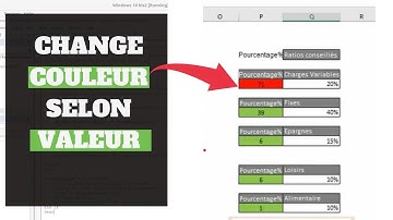 Vba Excel, Créer une macro qui change de couleur selon une valeur.