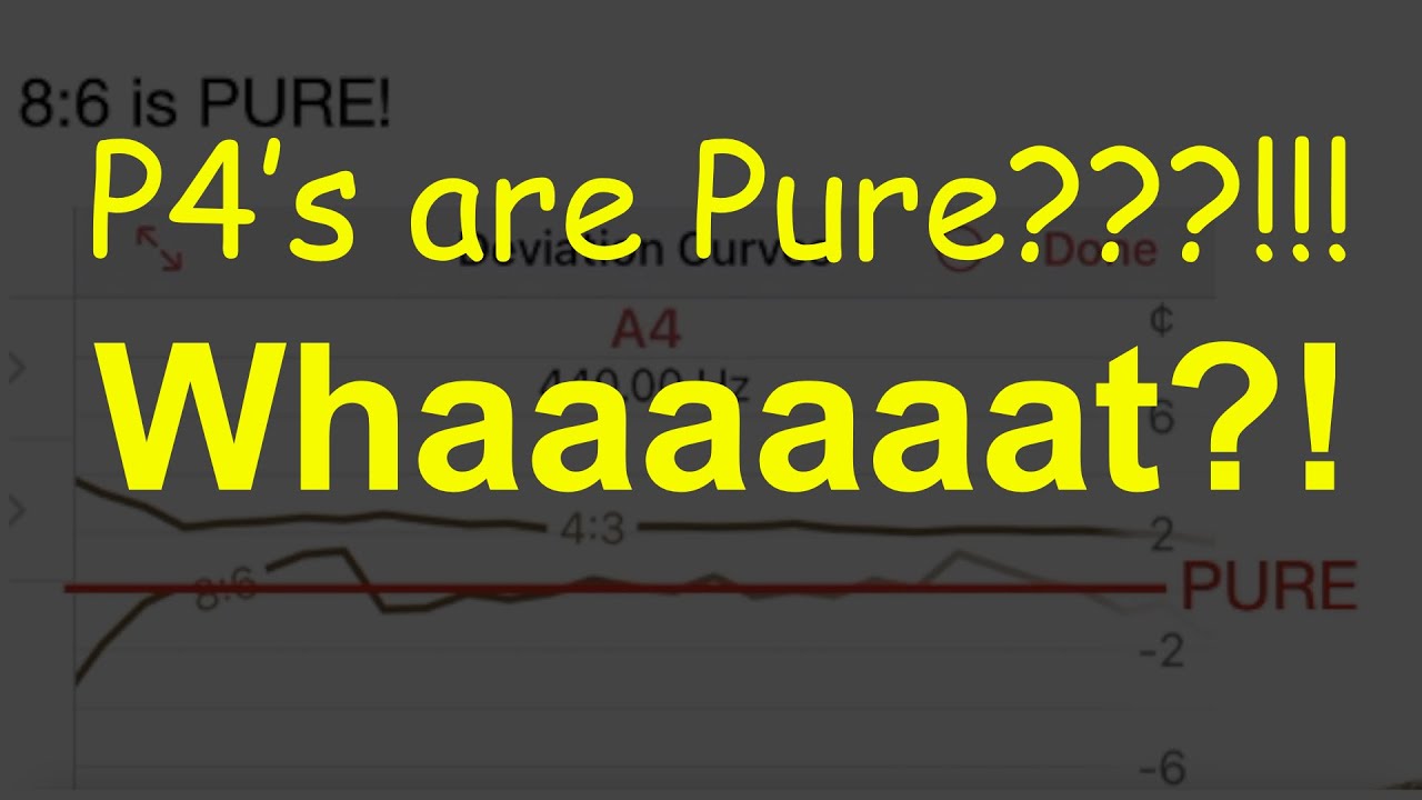 P4 In Music The Pure P4 and The Pure Minor Chord - Guaranteed, no piano tuners know ...