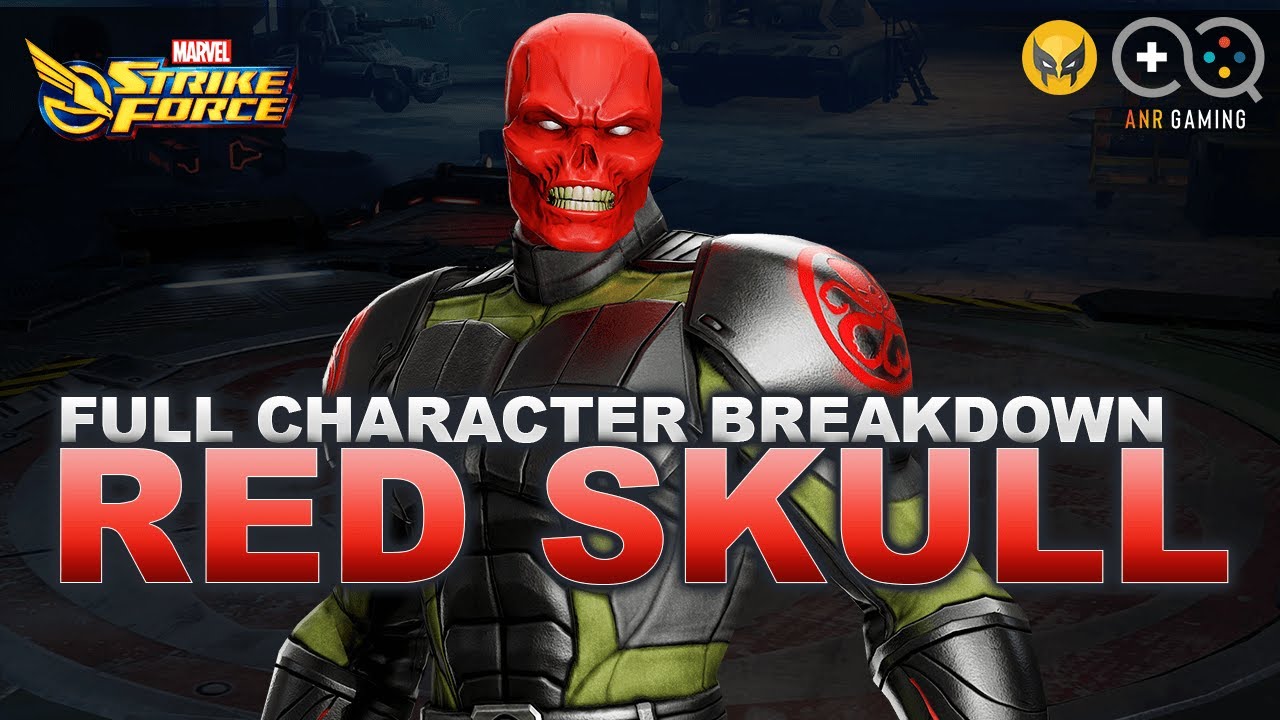 Red Skull - Full Character Breakdown - MARVEL Strike Force -