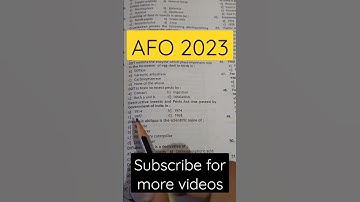 ibps afo mcqs #ibpsafo #afo #agriculture #1000subscriber