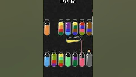 Soda Sort Puzzle Color Water Game Level 141 WalkThrough Solution Gameplay