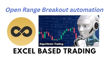 Open Range Breakout automation through excel with free source code