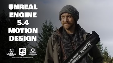 Real-Time Motion Graphics in Unreal Engine 5.4 | Motion Design Tutorials & Training