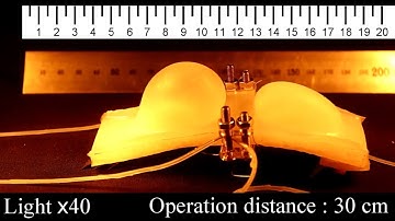 heat-driven crawling soft robot (with knife foot)