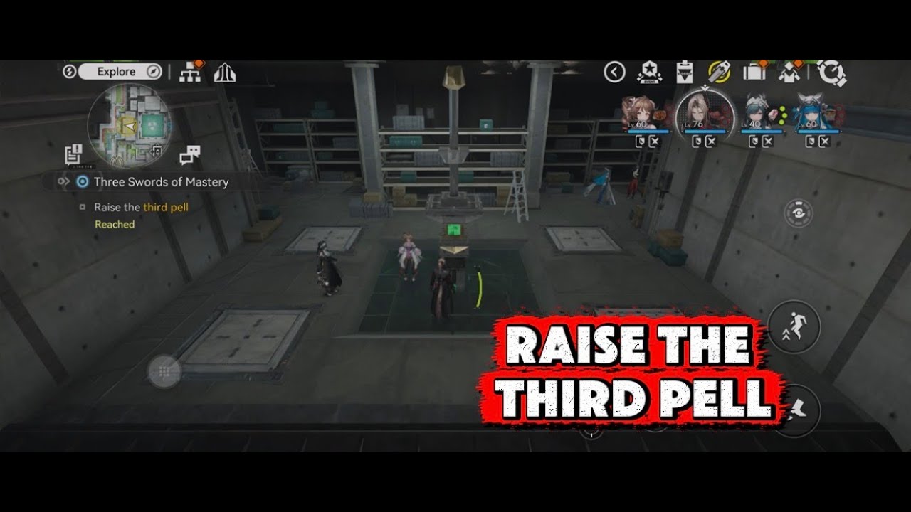 Raise the third pell | Three Swords of Mastery Puzzle Quest Guide ENDFIELD 